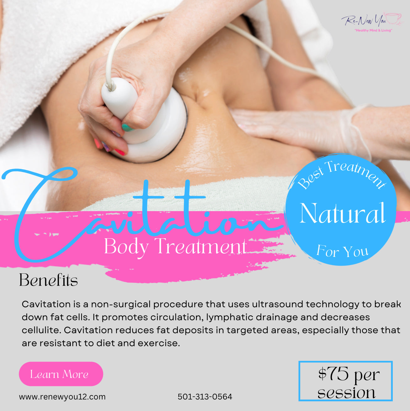 Cavitation Body Treatment